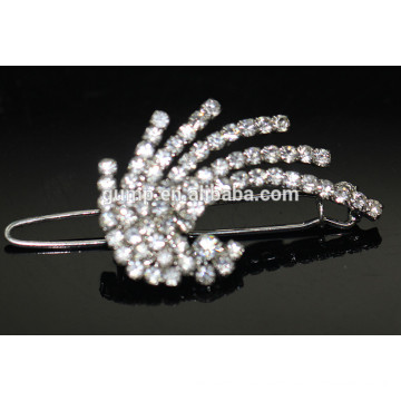 Fashion Girls Good Quality Rhinestone Hairclip Crystal Hairgrip